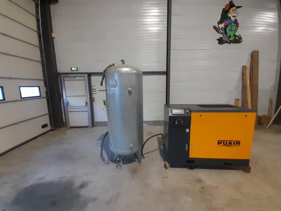 Compresseur  à vis - NUAIR VEGA 22-08 IE3