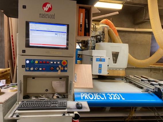 CENTRE D'USINAGE A COMMANDE NUMERIQUE MASTERWOOD (Réf 524)